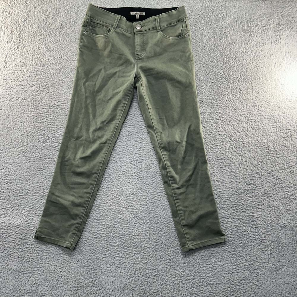 Bass Pants Womens 6 (30X26) Outdoor Hiking Stretch Green olive military